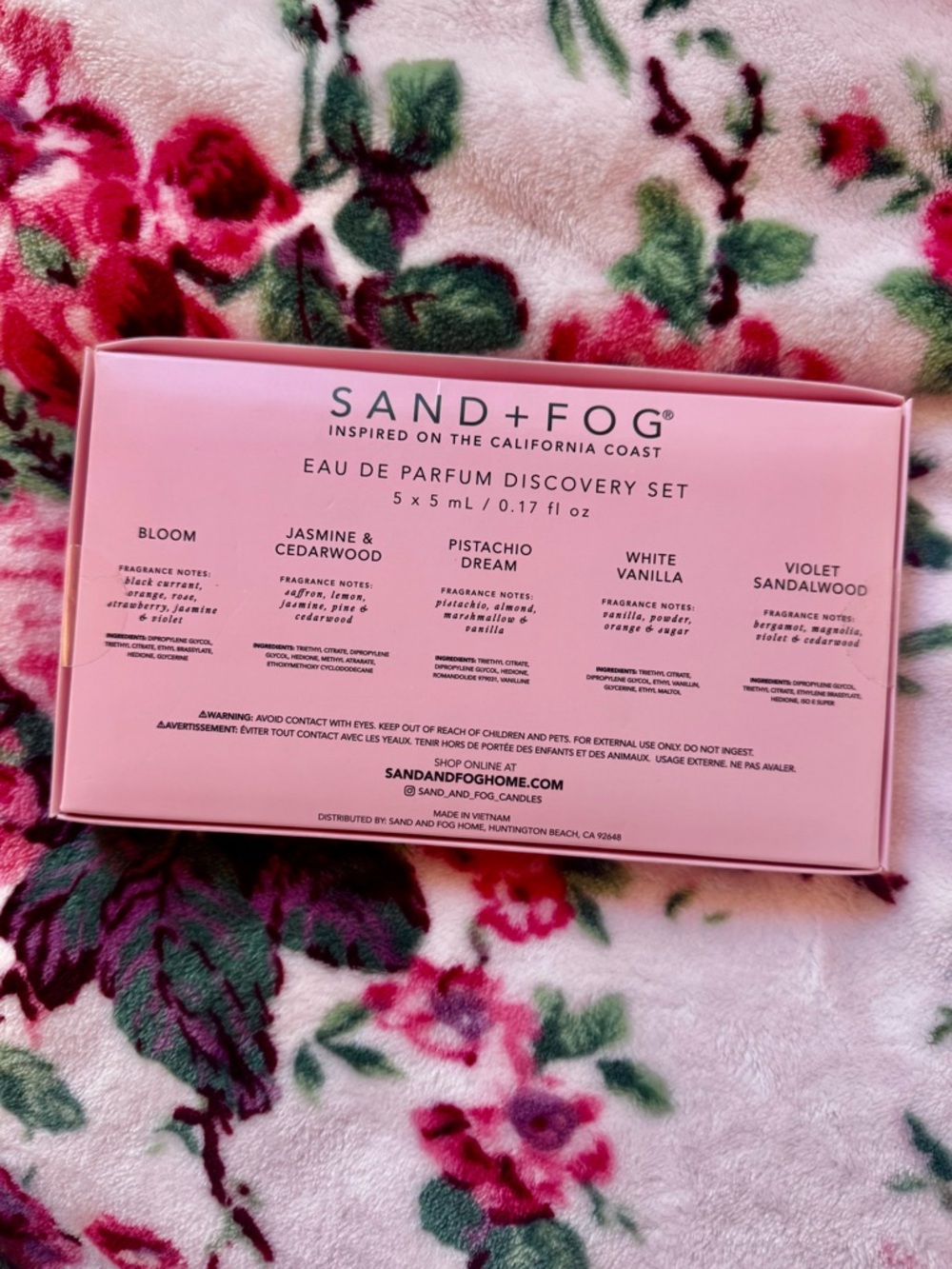 SAND+FOG Eau De Parfum Oil Discovery Set - Picture 2 of 3